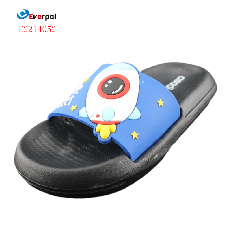 Cartoon Spaceman Sommer Kinder Slides Schuhe