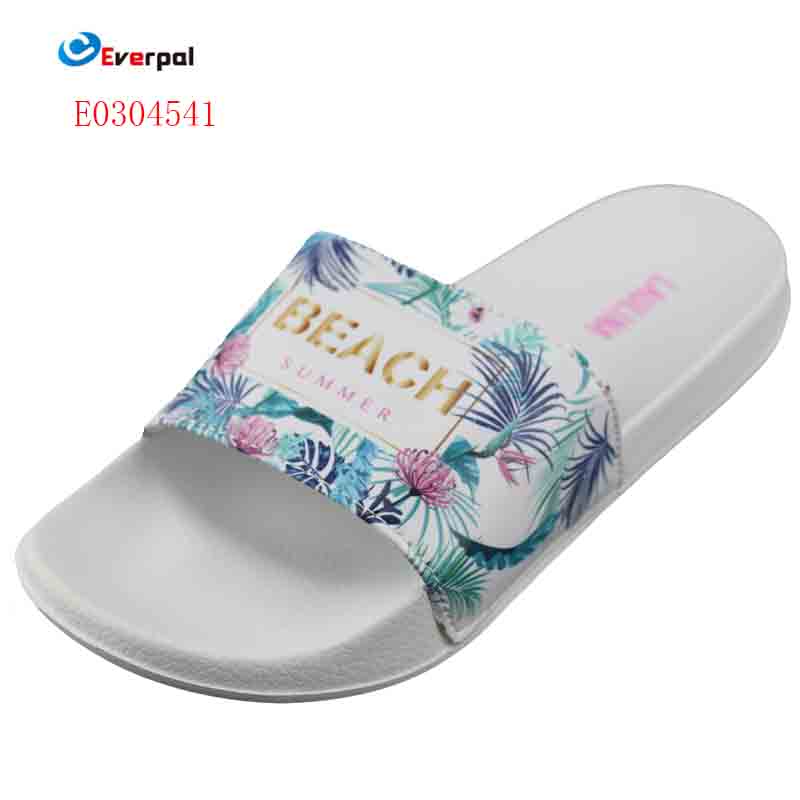 Blumen-Slide-Schuhe für Damen