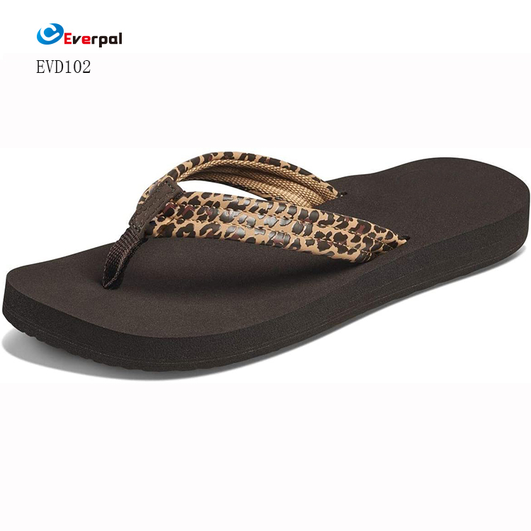 Klassische Flip-Flops mit schmaler Plateausohle